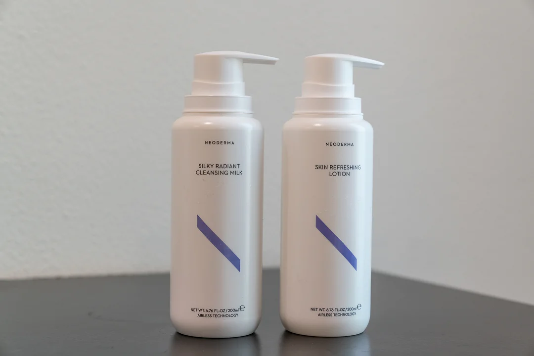 Neoderma serums in airless flacons